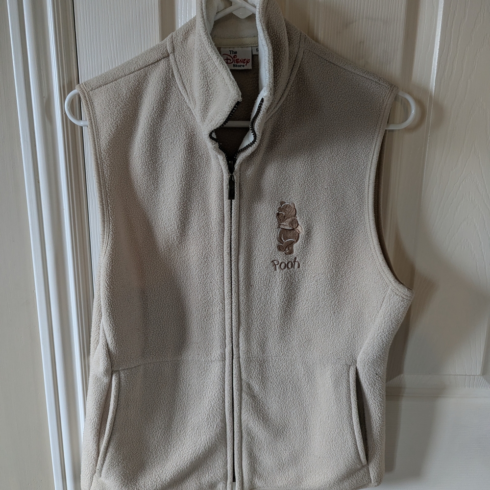 Disney Pooh Beige Fleece Vest